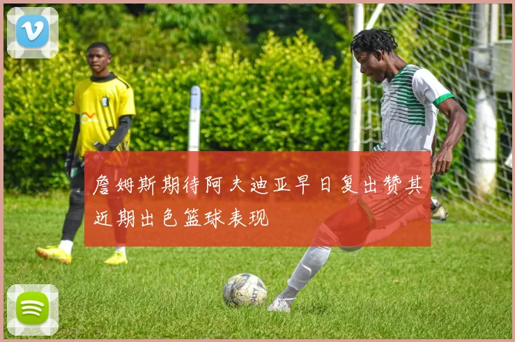 詹姆斯期待阿夫迪亚早日复出赞其近期出色篮球表现